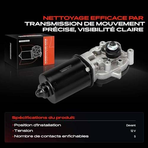Moteur d'essuie-glace Primera P12 1.8 Frankberg 5 pôles 2002-2008 - 4