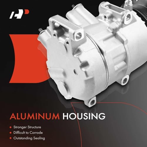 A-Premium Air Conditioner AC Compressor with Clutch Compatible with Toyota Camry 2.4L 2007-2009, RAV4 2.4L 2006-2008