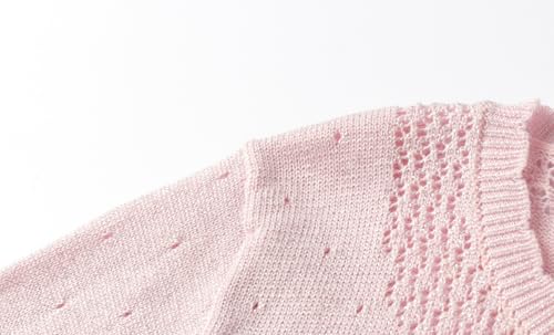 LittleSpring Girls Lightweight Cardigan for Kids Shrug Bolero Long Sleeve4