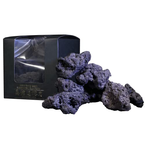 高濾過溶岩 国産小型溶岩石 B 3~8cm 450g 黒系 30cm以下水槽レイアウト用品