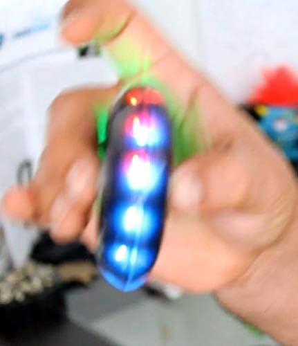 Miniatura 3 de Ruedas giratorias iluminadas en tamaño de 3", 4", 5" y 6" con cubo de 1" y rodamientos de 516" (6" x 1 14")