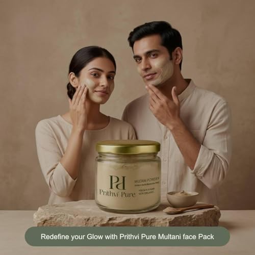 Image of Orange Peel Multani Mitti Face Pack 200g | Herbal Ayurvedic Clay for Oil Control, Tan Reduction & Clear-Looking Skin | For Face & Body Use