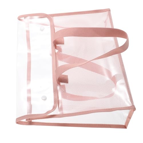 PartyKindom Beautiful Large Clear Tote Bag Beach Pool Bag for Swimming Outdoor Use and Shopping High Capacity Transparent Leisure for Women