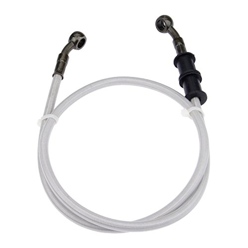 1Pc Silver Motorcycle Braided Steel Brake Clutch Oil Hoses Line Pipe (Oil Hose Length 90cm) 1Pc Silver Motorcycle Braided Steel Brake Clutch Oil Hoses Line Pipe (Oil Hose Length 90cm)
