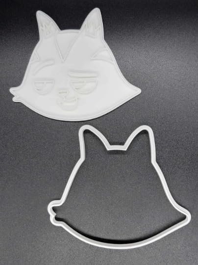 Miniatura 2 de Gabbies Dollhouse - Cortador y sello de galletas para gatos