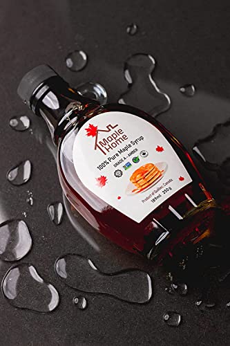 Image of Maple Home 100% Pure Maple Syrup Grade A | Vegan | Light and Delicate | No Additives, No Added Colours (1.25kg)