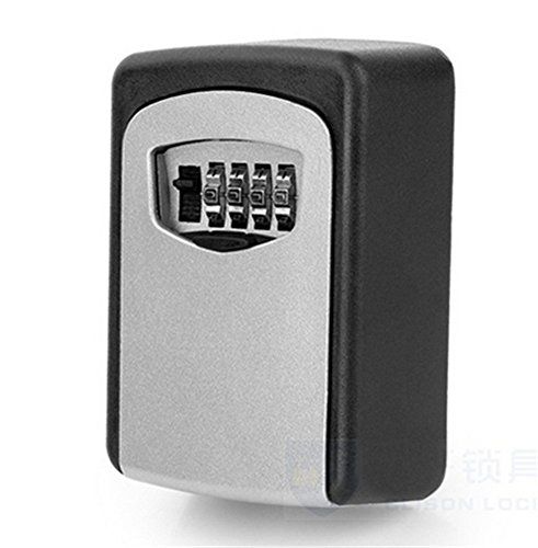 CR-- Caja de seguridad para llaves de pared con código para asegurar sus llaves y compartir el acceso seguro para las llaves seleccionadas Cover