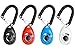 EcoCity 4 Pack Dog Training Clicker with Wrist Strap