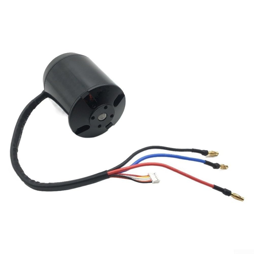 6384 Motore Brushless Sensorless per Veicoli Elettrici, 24-36V Alte Prestazioni, Albero 10mm, Finitura Lega Argento (Effetto Hall)