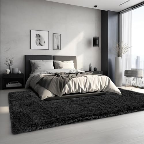 Tapis moelleux ne perd pas ses poils pour salon moderne - 3