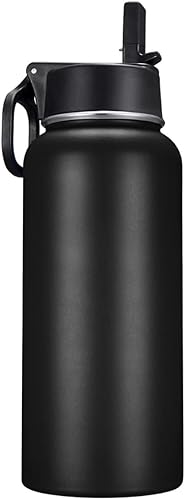 Botella de agua deportiva con aislamiento de acero inoxidable de 32 oz  Hydro Elevation