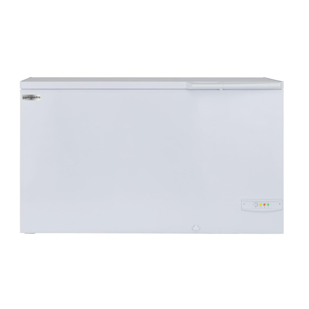 GGM Gastro | TTG388N | Tiefkühltruhe - 1500mm - 388 Liter - Kunststoffdeckel - inkl. Trennwand
