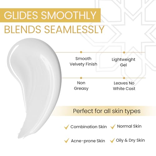 GOLD Sunscreen SPF 50 PA+++ for UV Broad Spectrum Protection, Hydrating Gel With Aloe Vera, No White Cast, Water Resistant, Dermatologically... - Image 4