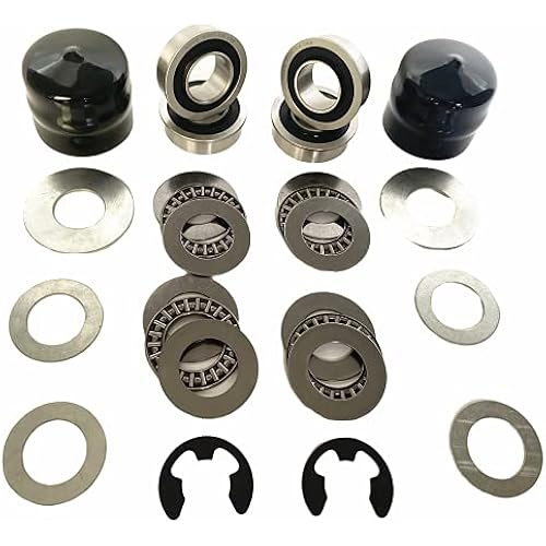 DEEG Replacement Craftsman Riding Mower Front Wheel bushingst to Bearings