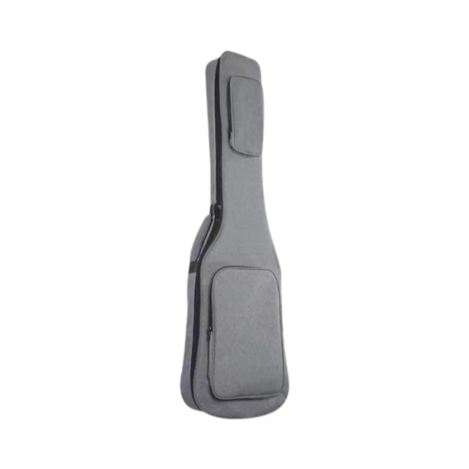 Funda para Guitarra Bolsa for bajo eléctrico, Ligera, Impermeable, a Prueba de Golpes, con Acolchado Grueso y Doble(Grey)