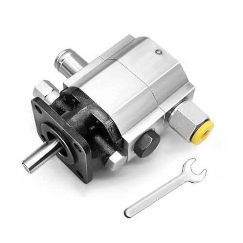Nakkaa 11GPM 2 Stage 3000PSI Hydraulic Log Splitter Pump Aluminum Hydraulic Gear Wood Splitting Machine Pump (11GPM 3000PSI)