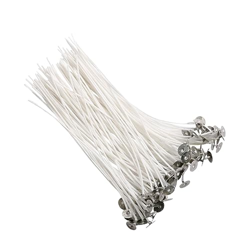 200 mechas para velas enceradas con base para manualidades