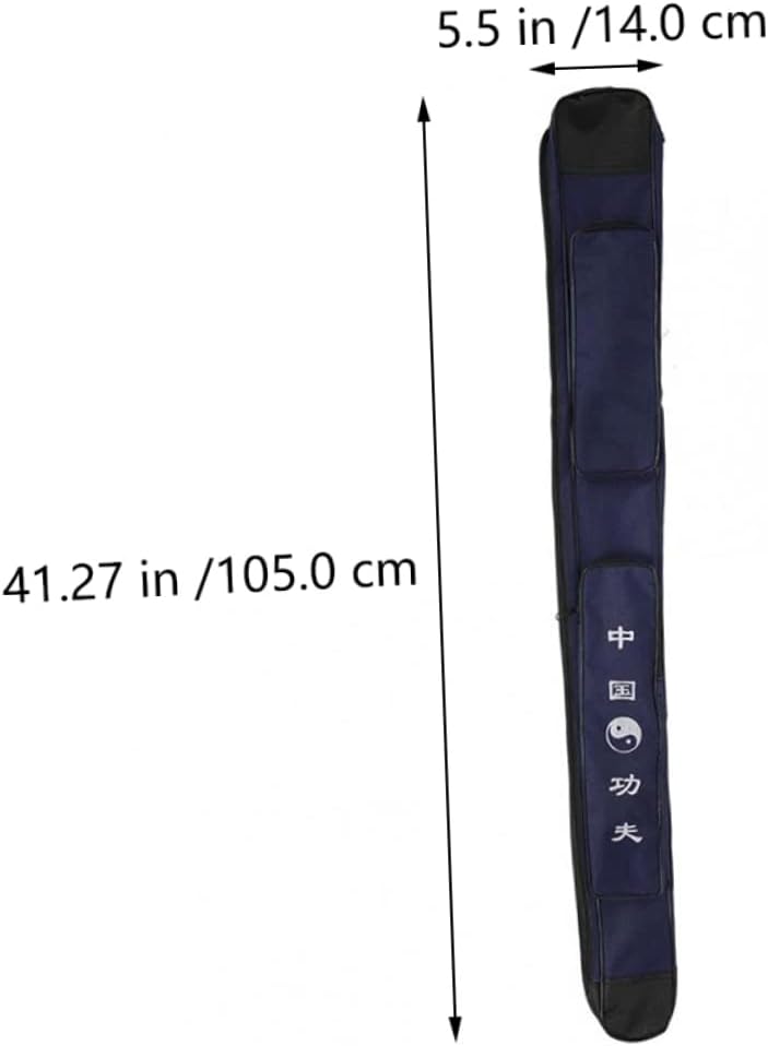 Canvas Bag Martial Sword Scabbard Storage Sleeve Long Canvas Bag for Long Swords