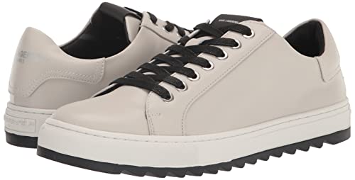Image of Karl Lagerfeld Mens Leather Two Tone Sole Sneaker