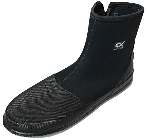 Duck and Fish Black Neoprene Wading Shoe