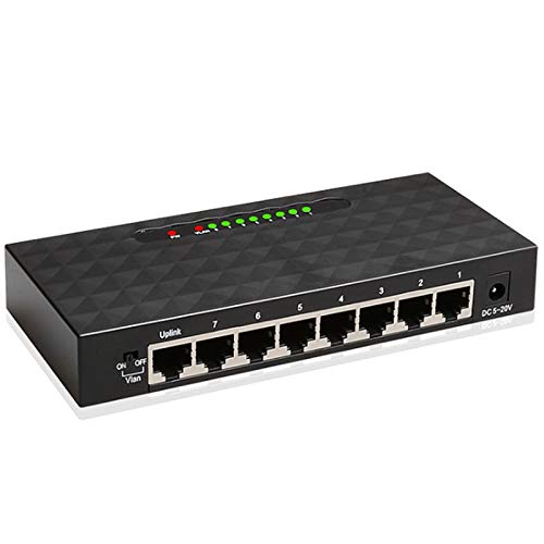 Switch Ethernet 1000 Mbps Marca Oiqippnbv
