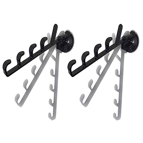 Pmsanzay (1 Pair) Suction Cup Fishing Pole Rod Rack Fishing Rod Holder Fishing Rod Storage Rack for Car Truck SUV for RV Boat to Keep Your Fishing Rods Safe - No Fishing Rod Pmsanzay (1 Pair) Suction Cup Fishing Pole Rod Rack Fishing Rod Holder Fishing Rod Storage Rack for Car Truck SUV for RV Boat to Keep Your Fishing Rods Safe - No Fishing Rod