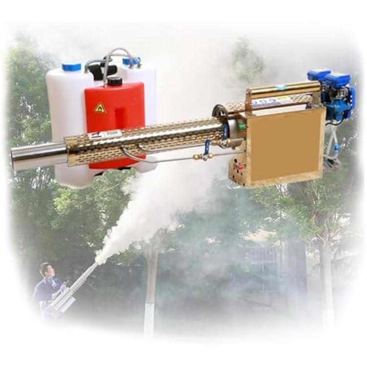 Portable Thermal Fogger Machine, ULV Sprayer Nebulizer Disinfection Fogging Machine 15L Electric Sprayer Aerosol Atomizer for Outdoor Agricultural Sprayer