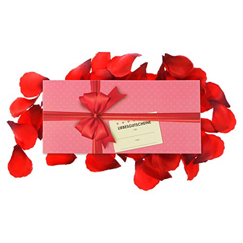 Preisvergleich Produktbild trendaffe Das Liebesgutscheine Gutscheinheft mit 12 Gutscheinen für Frauen