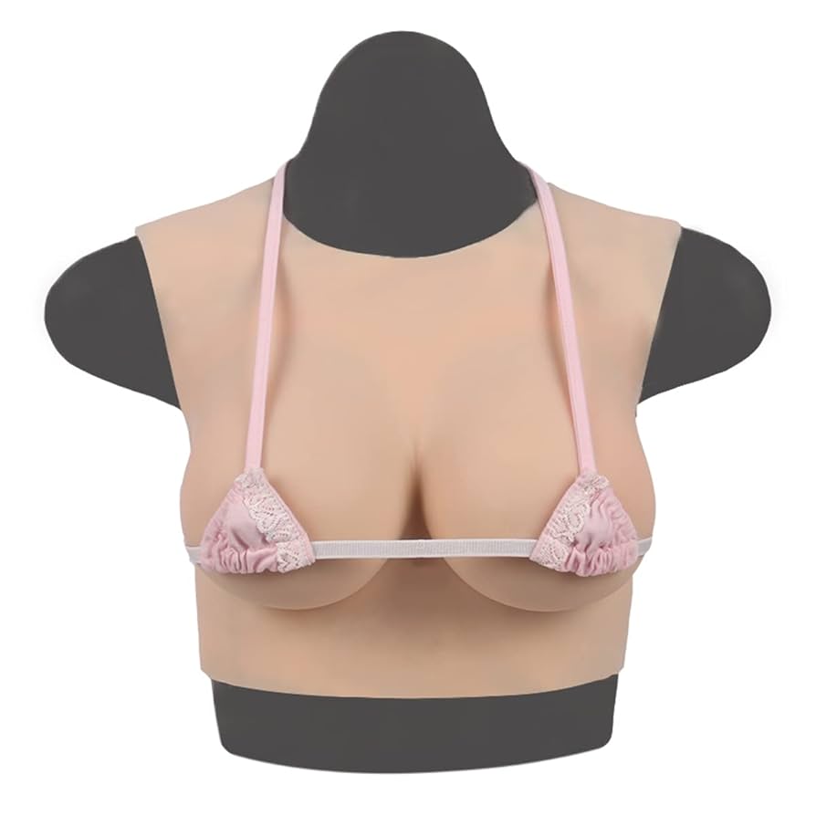 Amazon | XINGRUI 高級版 シリコンバスト 女装 コスプレ 偽乳