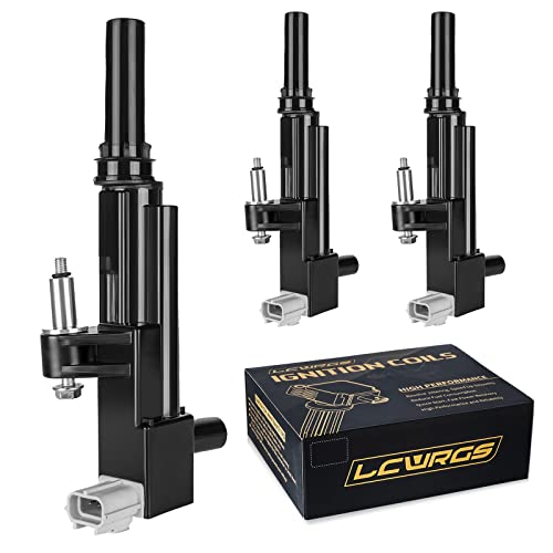 Set of 3 Ignition Coil Packs Fits for 3.7 V6 Jeep Liberty Cherokee Commander Grand Cherokee Dodge Nitro Ram 1500 Dakota Durango 2009 2010 2011 2012 Coils Replaces# UF640