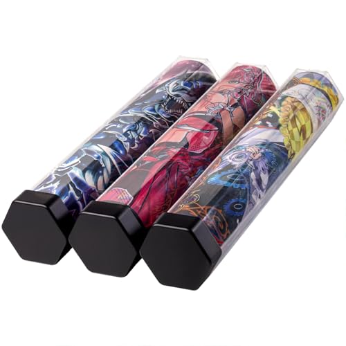 3 PCS Playmat Tube Hexagonal Shape