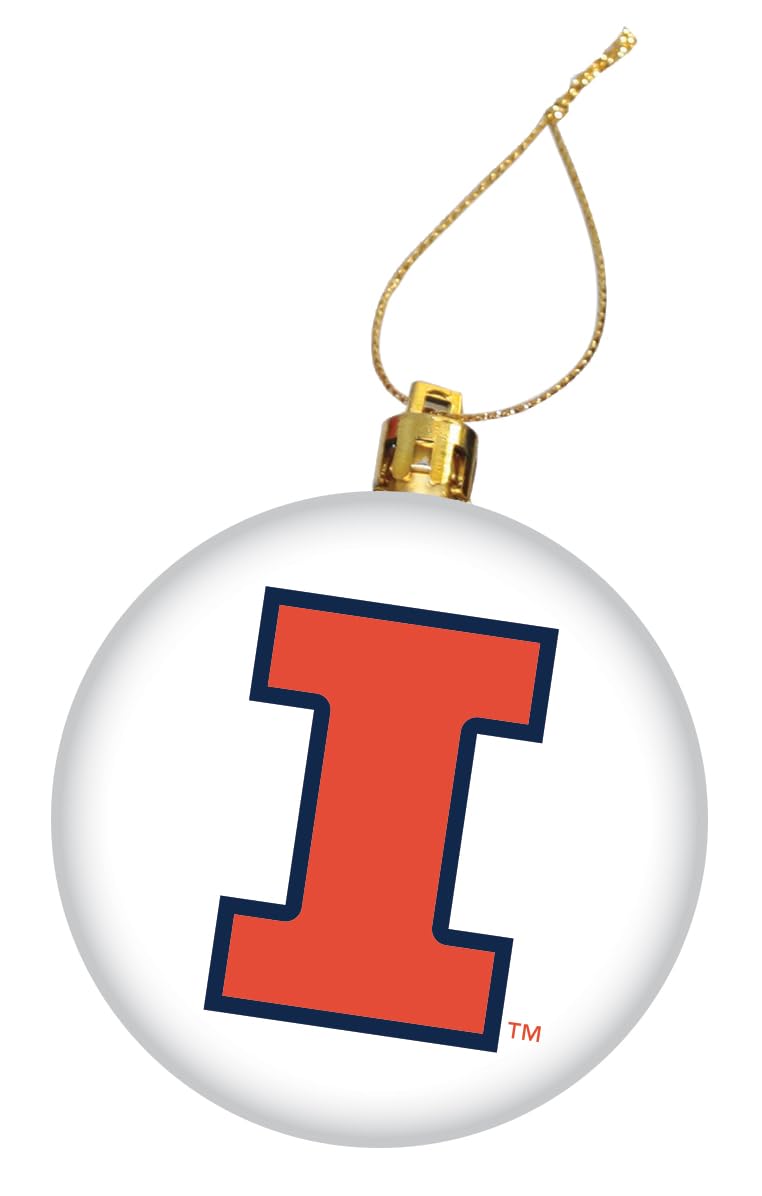 University of Illinois Holiday Christmas Ornament