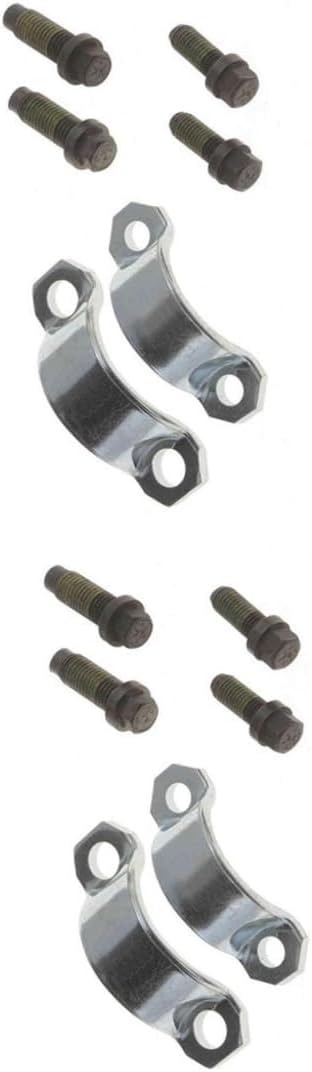 Rear Universal Joint Strap Kit for Cadillac Escalade ESV 2003 2004 2005 2006 Replacement J3240553, 3920486, 4428723, 14046907 2 X