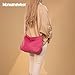 Montana West Medium Hobo Bags for Women Purses and Handbags Top Handle Shoulder Satchel Bags MWC-085BHPK
