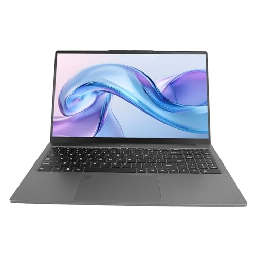 Asixxsix Portátil De 15.6 Pulgadas, 32gb Ram 1tb Ssd Octa Core Pantalla IPS Ordenador Portátil con Teclado Retroiluminado, Reconocimiento De Huellas Dactilares, Bt5.2, Windowss 11
