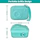 Sofortkamera Kinder Tasche Kompatibel mit GREENKINDER Kinderkamera, Digitalkamera Fall für Esoxofore/ für Gofunly/ für LETSHAHA/ für JPVERLY/ für Hangrui, Lagerung für Druckerpapier- Nur Box - Grün