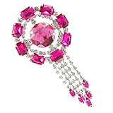 YOSADIER ーン流苏胸针 取り し簡 な 性用コーーツ飾り 装飾 バッグや帽子に