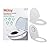 Nuby Family Toilet Seat - Built-in Potty Training Toilet Seat - Fits All Elongated Toilets - Secure and Wiggle-Free - Easy to Install and Remove