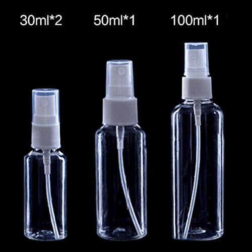 Preisvergleich Produktbild JPOYT-O Reiseflasche, Leeres Wasser Flüssigkeit Kontinuierliche Friseurreinigung Abzugsbehälter, Garten Friseur Nebel Haar Klein Klar(Size:C.)