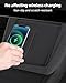 Model y Centre Control Wireless Charging Mat，Center Console Wireless Charger Pad Compatible with Tesla Juniper Model y 2026 2025 (Model y Juniper Full Cover pad)
