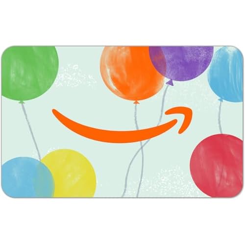 Amazon eGift Card - Bright Balloons (Animated)