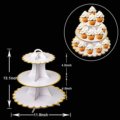 ZooYoo - Alzata per cupcake in cartone, confezione...