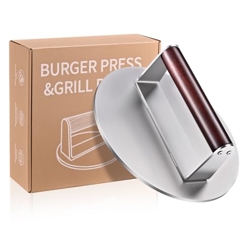 HillSetion Stainless Steel Burger Press