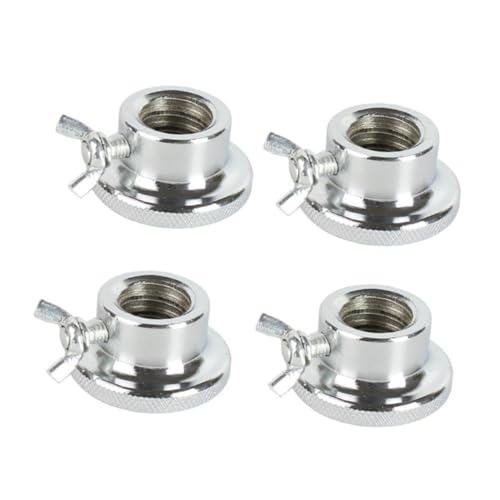 Cabilock 4 Pack Barbell Lock Collars Dumbbell Nuts Collars for Barbells Anti-Slip Nut for Weight Lifting