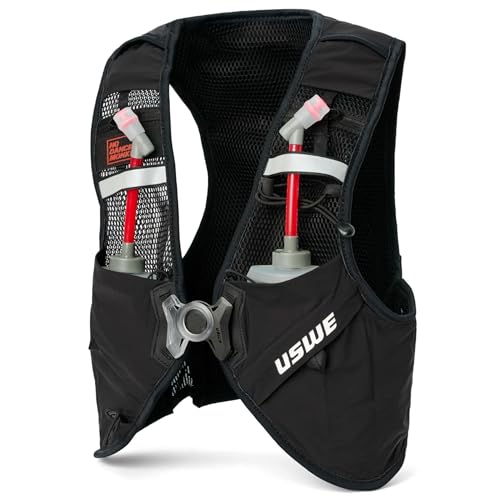 Image of USWE Pace - Running Vest Hydration Pack with 2 x 500ml UltraFlask, Backpack for Men and Women