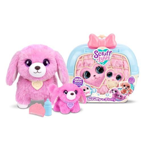 Scruffs mamá y bebé de ScruffaLuvs - Peluches de Perro Salchicha - Lava y descubre una Familia de Perros Salchicha - Uno de Cada 10 Son Gemelos - 4 Accesorios y transportín Deluxe de 25 cm Scruffs mamá y bebé de ScruffaLuvs - Peluches de Perro Salchicha - Lava y descubre una Familia de Perros Salchicha - Uno de Cada 10 Son Gemelos - 4 Accesorios y transportín Deluxe de 25 cm
