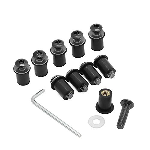 Amazon | ALPHA RIDER 汎用 10個セット M5 5mm スクリーンボルト