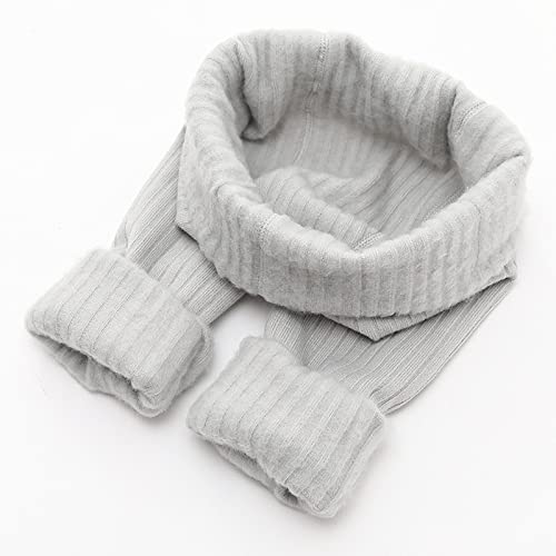 Baby Girls Leggings Solid Cable Knit Basic Ankle Length Pants Spring Warm Footless Tights Comfy Pants Trousers2