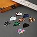 Guitar Picks 24 pcs, Guitar Plectrums for Your Electric, Acoustic, or Bass Guitar,0.46mm-Thin,0.71mm-Medium,0.96mm-Heavy