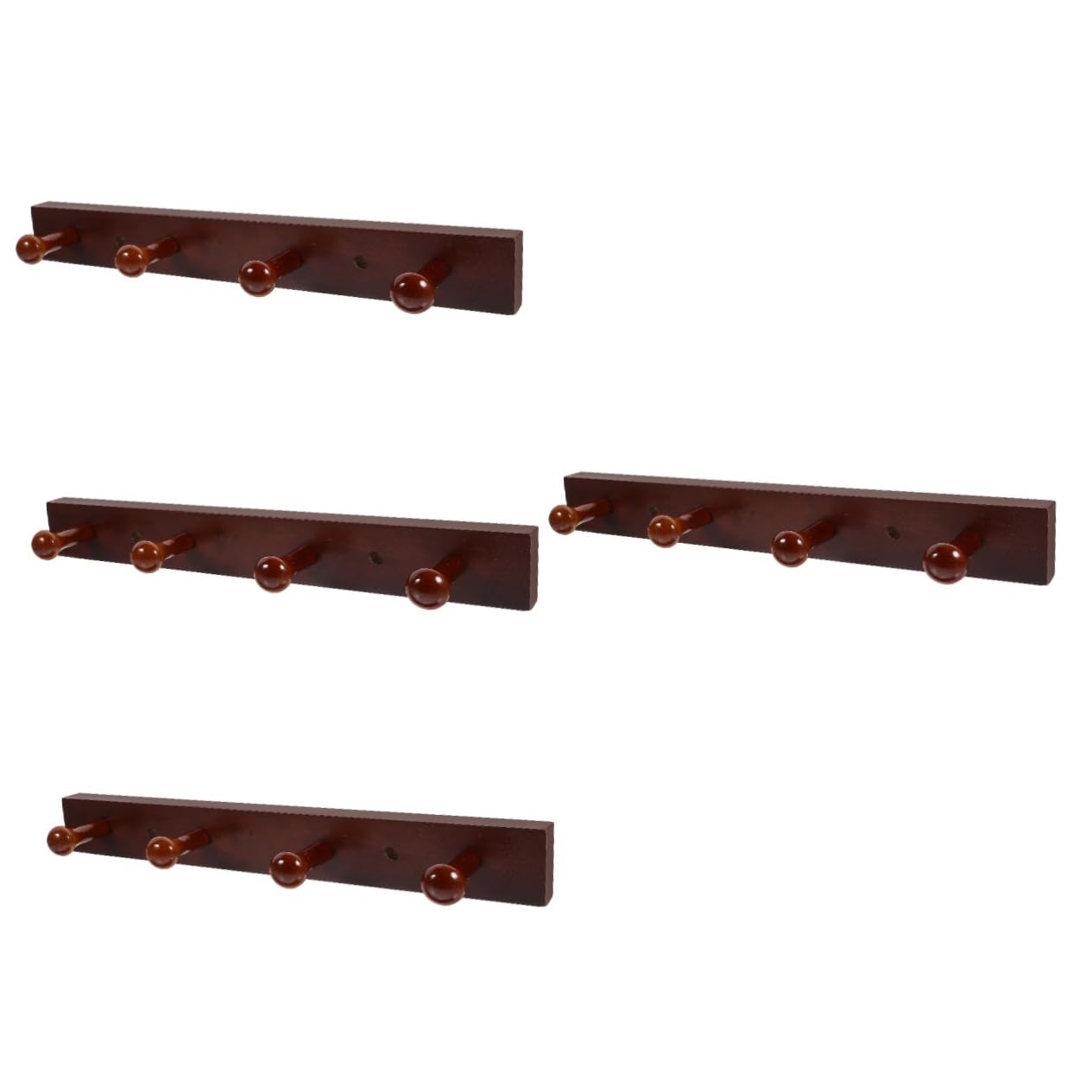 Cabilock 4 Piezas De Entrada Ganchos De Madera Maciza Perchero Perchas Para Ropa Perchero Para Sombrero Gancho Para Sombrero Percha Para Sombrero Perchero Para Colgar Ropa Sombrero